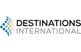 Destinations International logo.