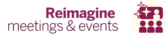 Reimagine Meetings & Events link.